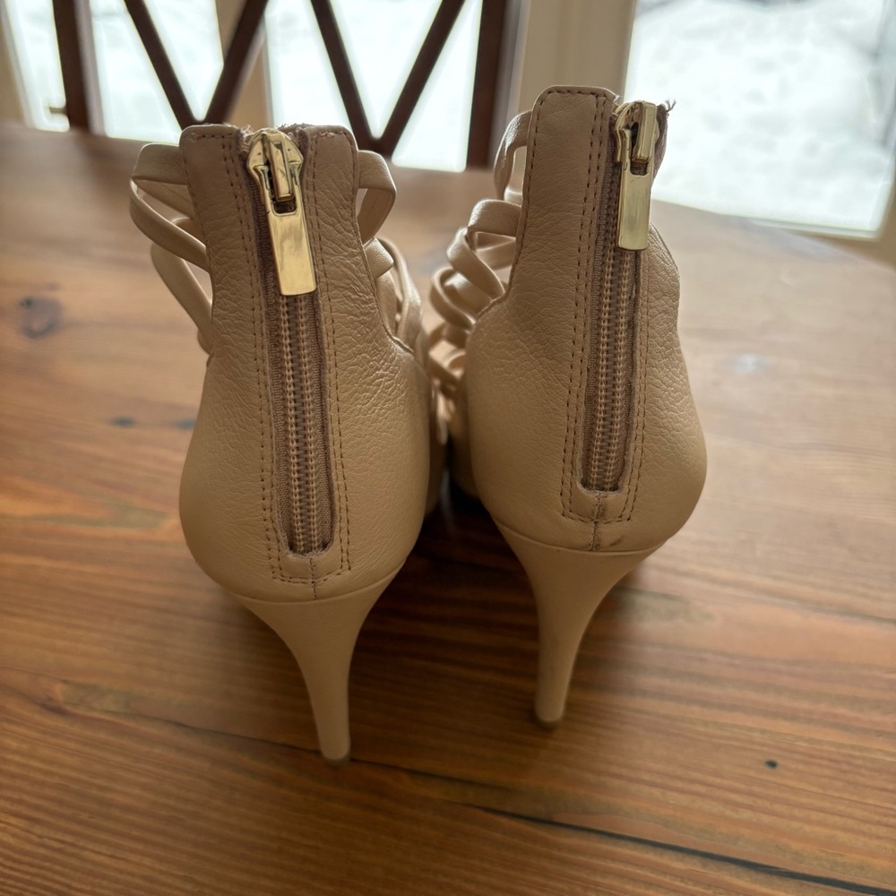 Leather Caged Heel, 9 - Picture 7 of 8